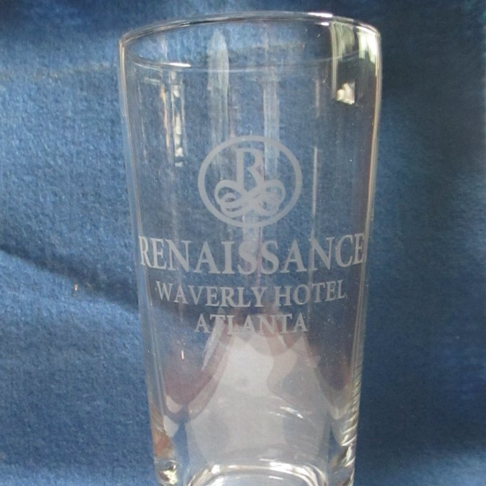 Renaissance Waverly Hotel Atlanta Vintage Water or Iced Tea Tall Glass